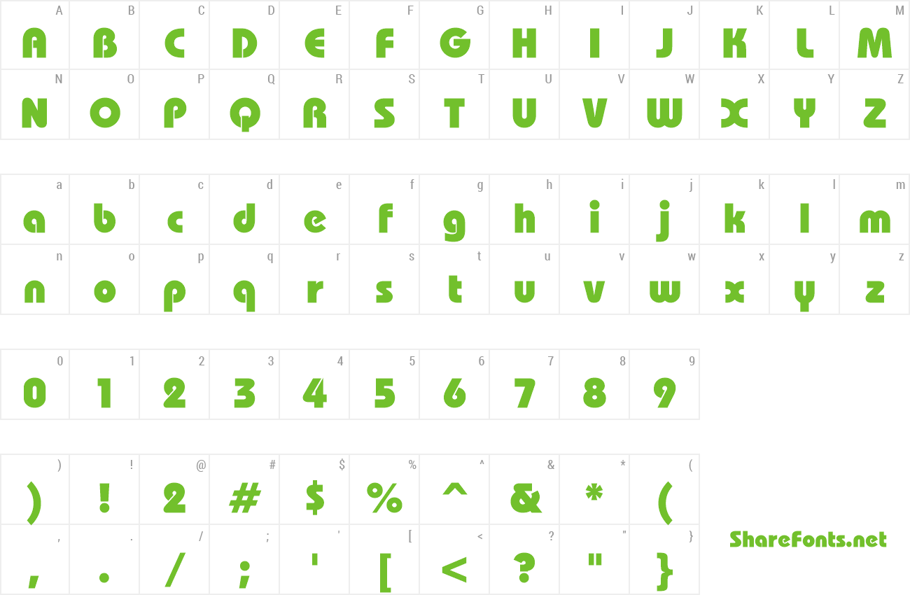 Font Bauhaus Hv BT preview